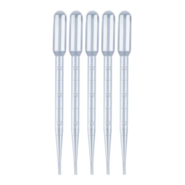 Pipettes Pasteur en plastique (3 ml)